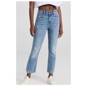 Pistola Sky Blue Cropped Jeans